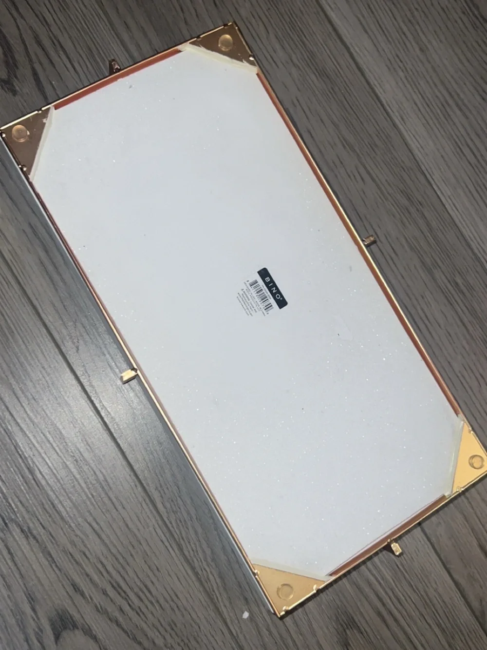 Marble Tray - White and Gray with a sparkle